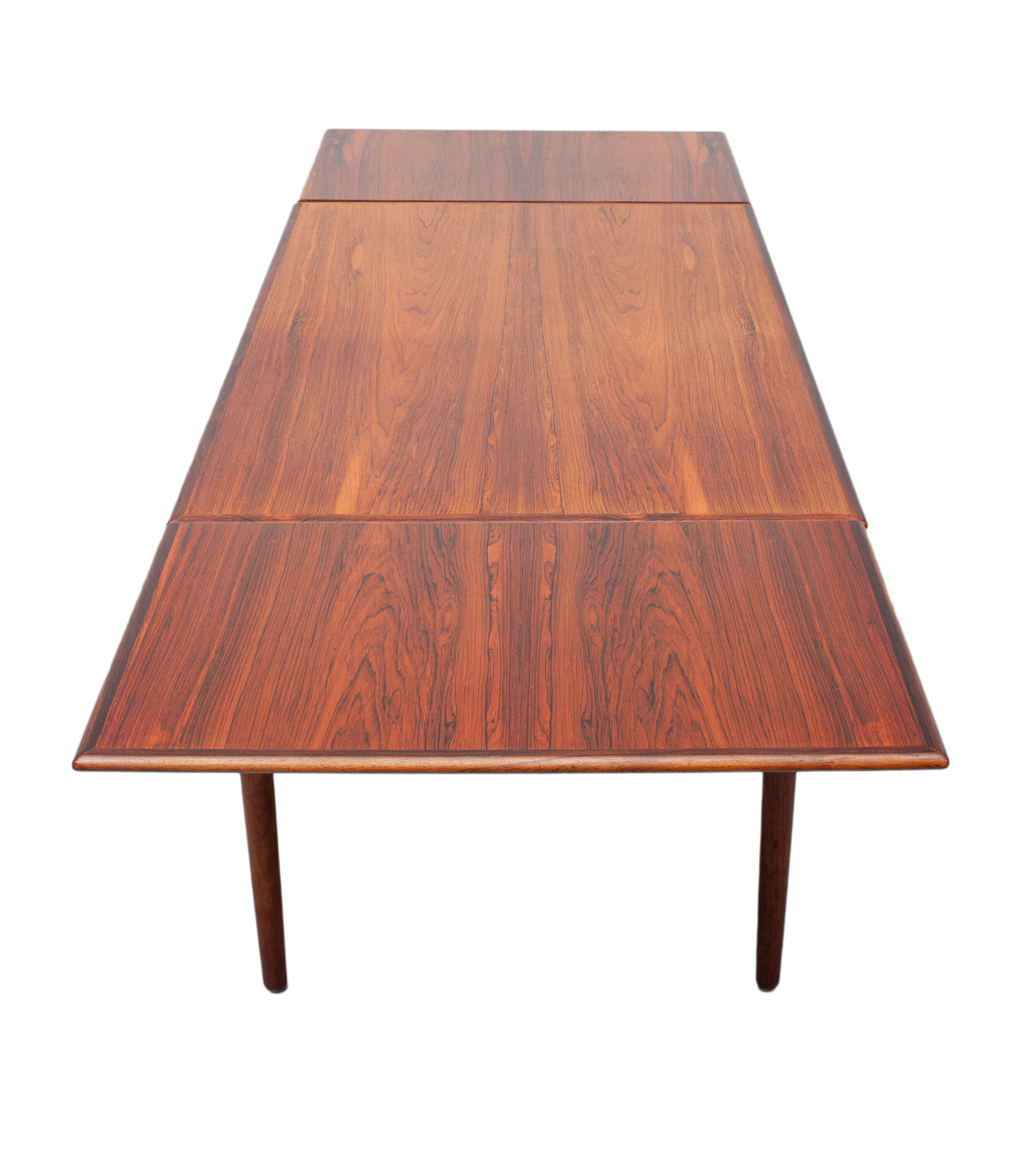 Rosewood expendable dining table, Denemark, 1960s