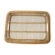 Vintage rattan tray