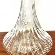 Carafe à décanter en cristal torsadé