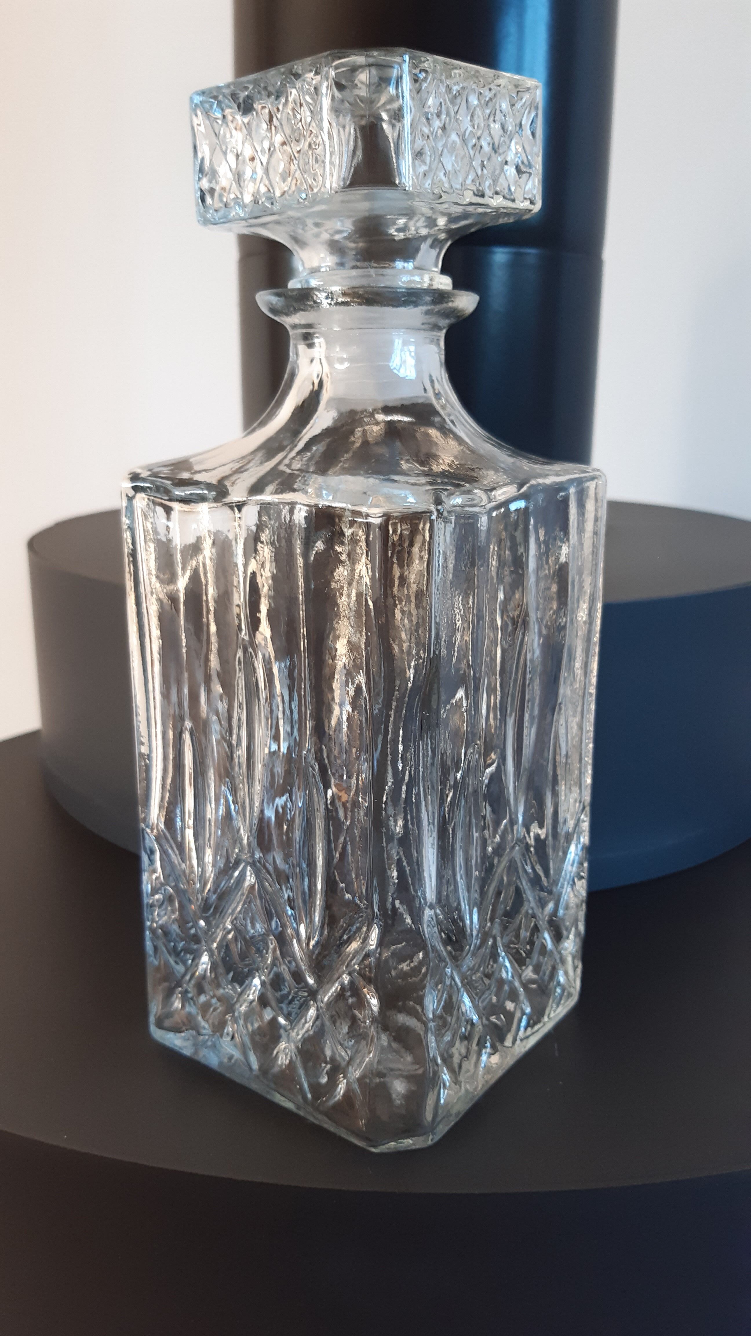 Ensemble de carafe et verres à whisky années 70