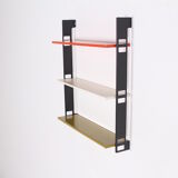 Shelf Tomado pocket with bookends