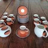 Royal Limoges “Space Age” Coffee Set – France, 1970s