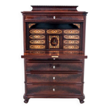Ancient secretary, Northern Europe, circa 1860.