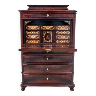 Ancient secretary, Northern Europe, circa 1860.