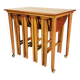 Set of Mid Century tables, designed by P. Hundevad, Novy domov, Czechoslovakia, 1960s.