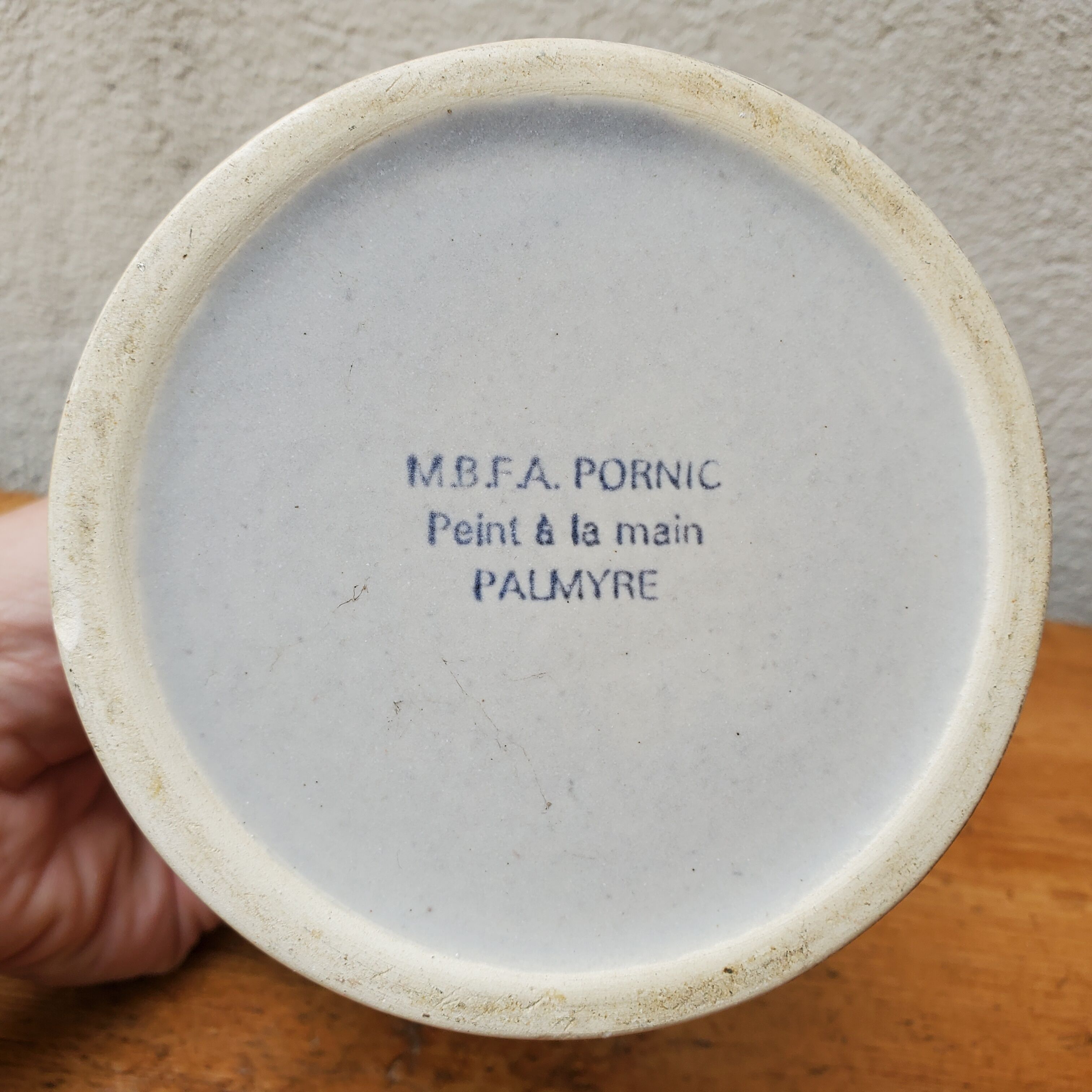 Ceramic pitcher mbfa pornic model palmyra