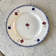 Round dish digoin sarreguemines model "mary lou" 40s