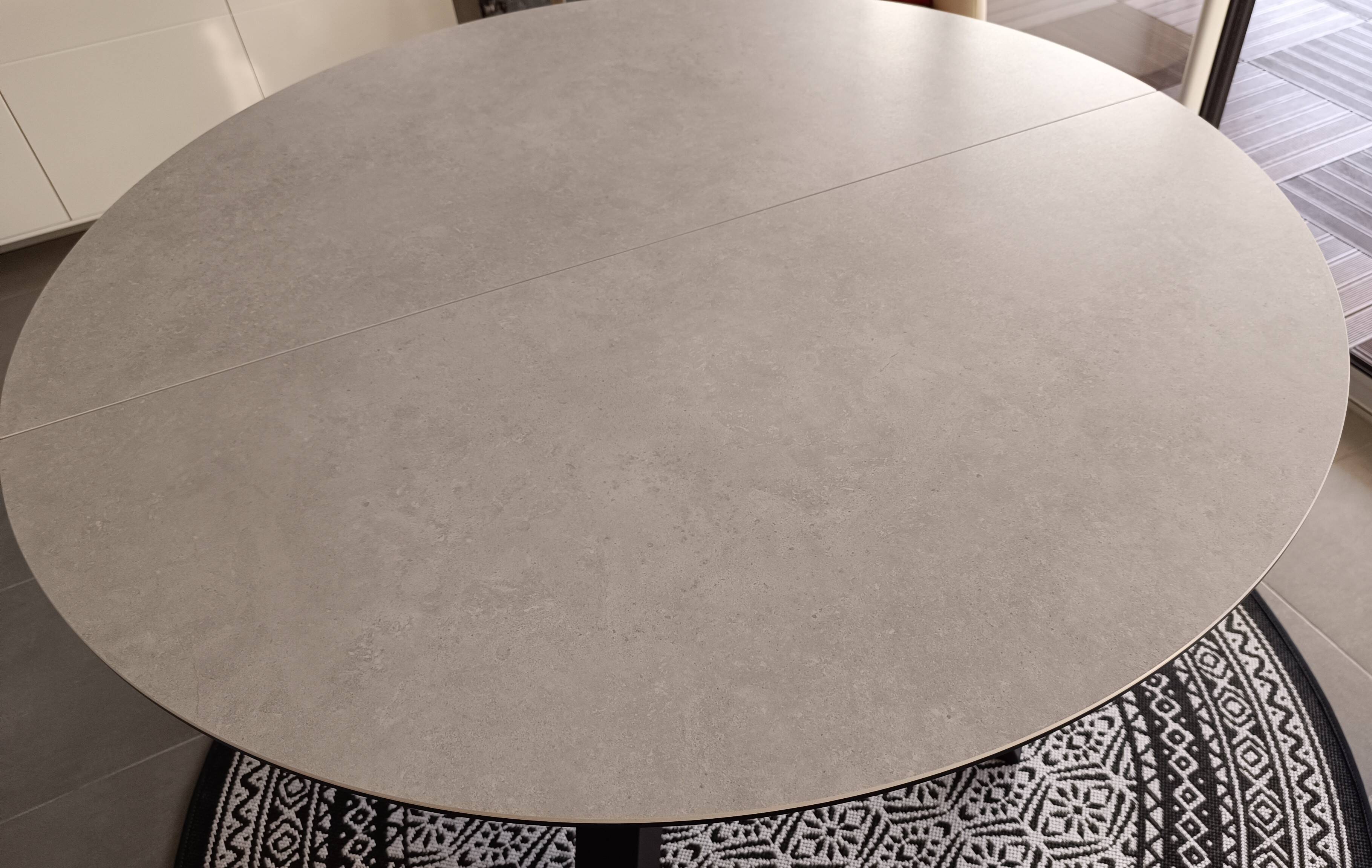 Ceramic dining table