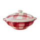 Tureen faience new pattern tiles bordeaux