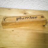 Old wooden pen tray