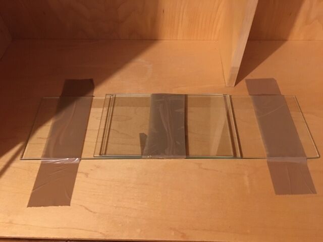 Scandinavian high sideboard