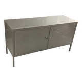 Petit meuble / enfilade indus  gris souris.