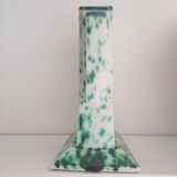 Large Art Deco vase from the 30s, futuristic earthenware