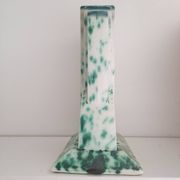 Large Art Deco vase from the 1930s, futuristic earthenware