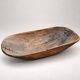 Old monoxyle wooden kneading trough – folk art