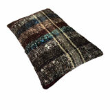 Vintage Turkish Kilim Cushion Cover, 30 x 50 cm