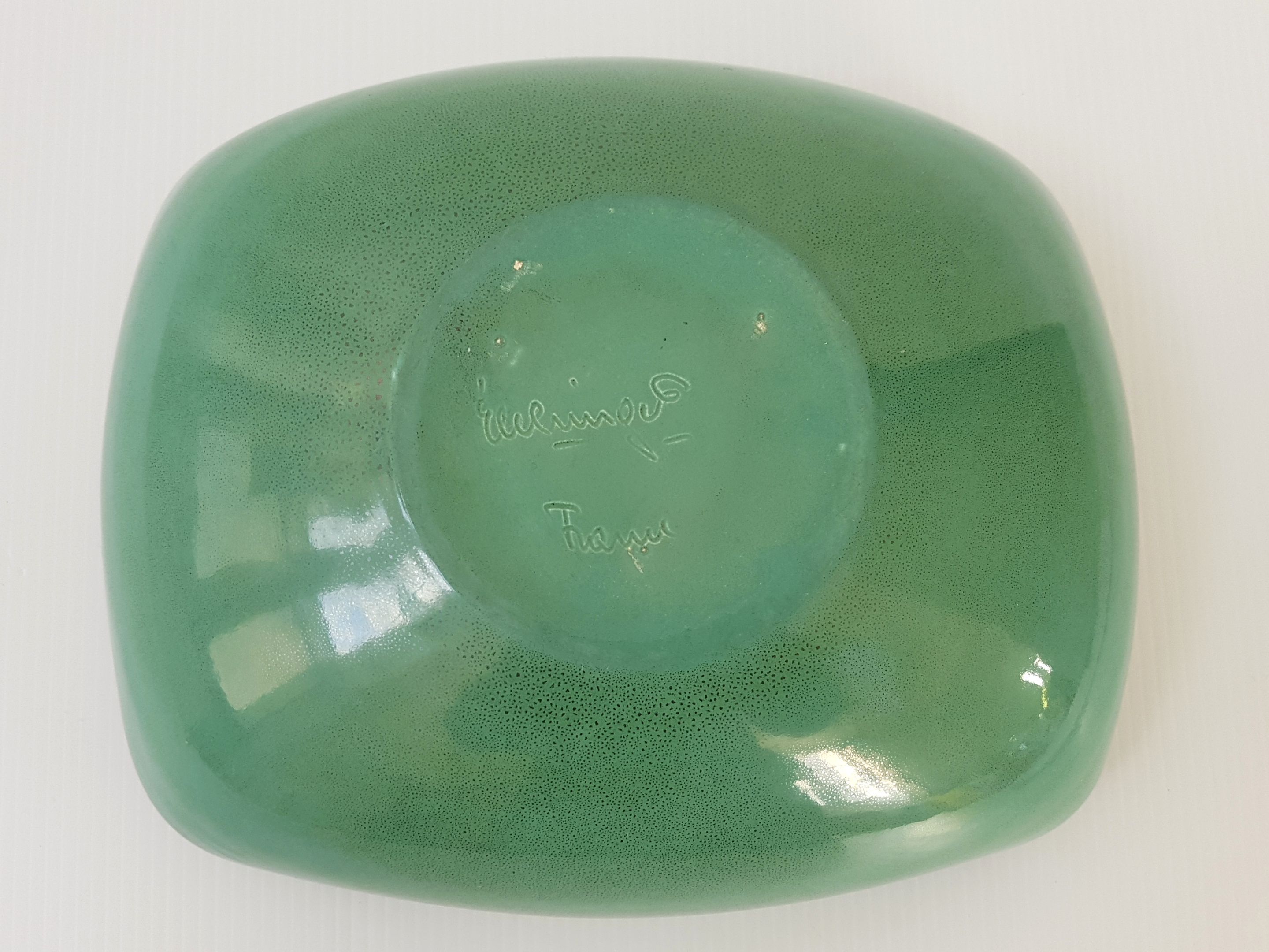 Vintage ceramic bowl, Elchinger, 1950