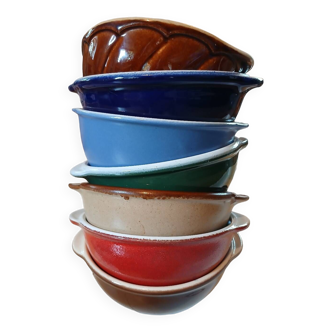 7 old ear bowls