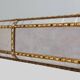 Large 20th Century Venetian trapezium Mosaic mirror with brass garlands
