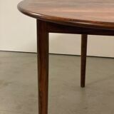 Danish round palisander dining table 1960s