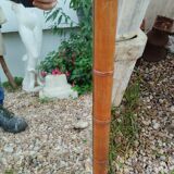 Miroir ancien en bambou vintage