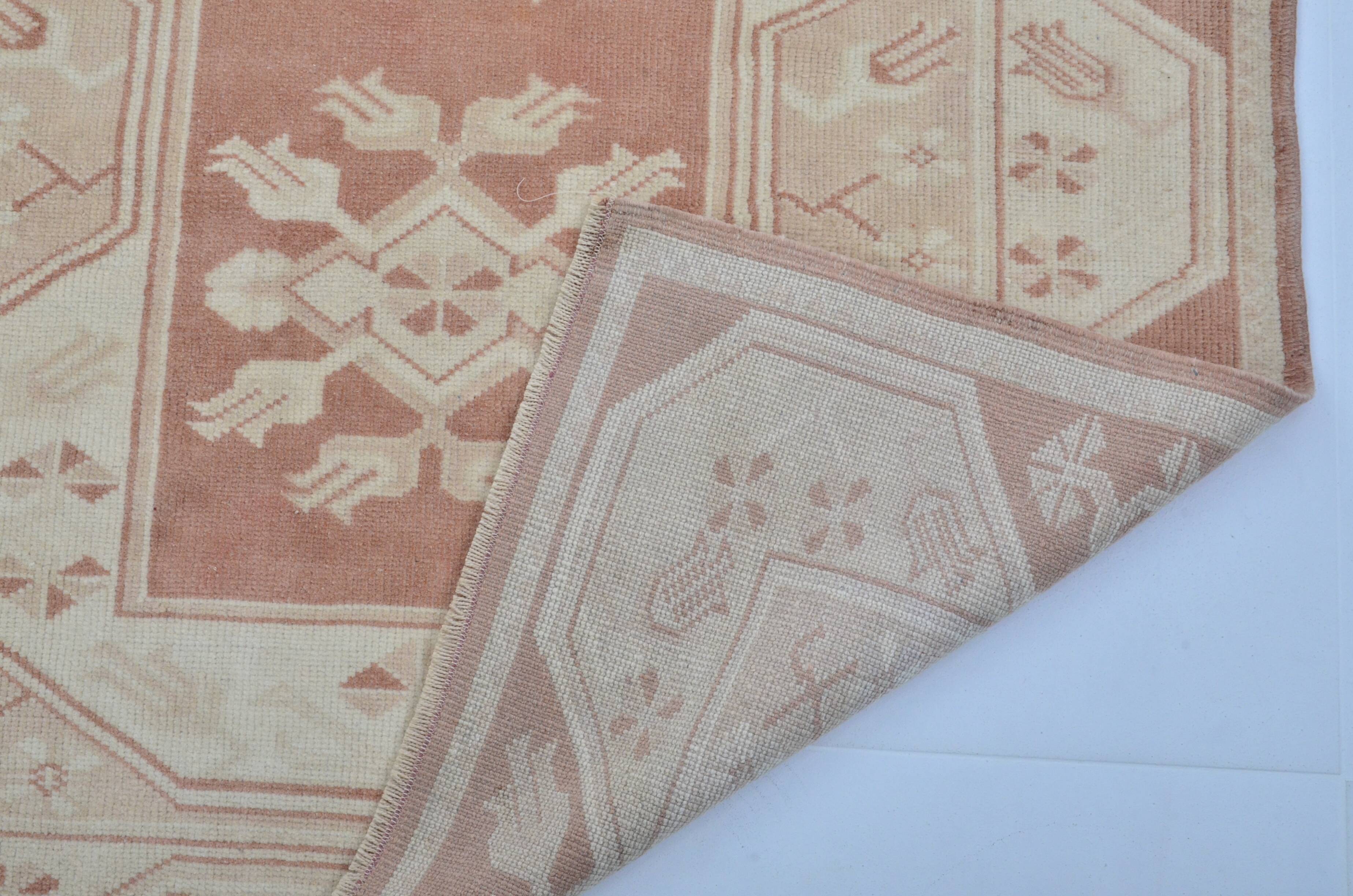 Turkish Oushak handmade rug sku 3560