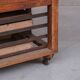 Antique English Bakers Kitchen Worktop or Kitchen Island Table