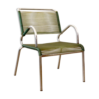 Vintage scoubidou armchair