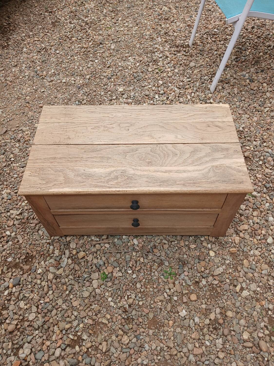 Small old wooden craft piece of furniture