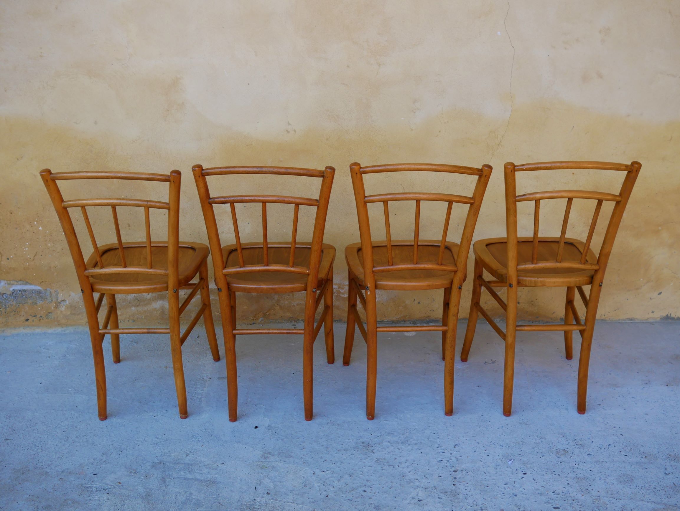 Set of 4 chairs with Luterma Bistro