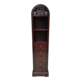 Vintage colonial column bookcase