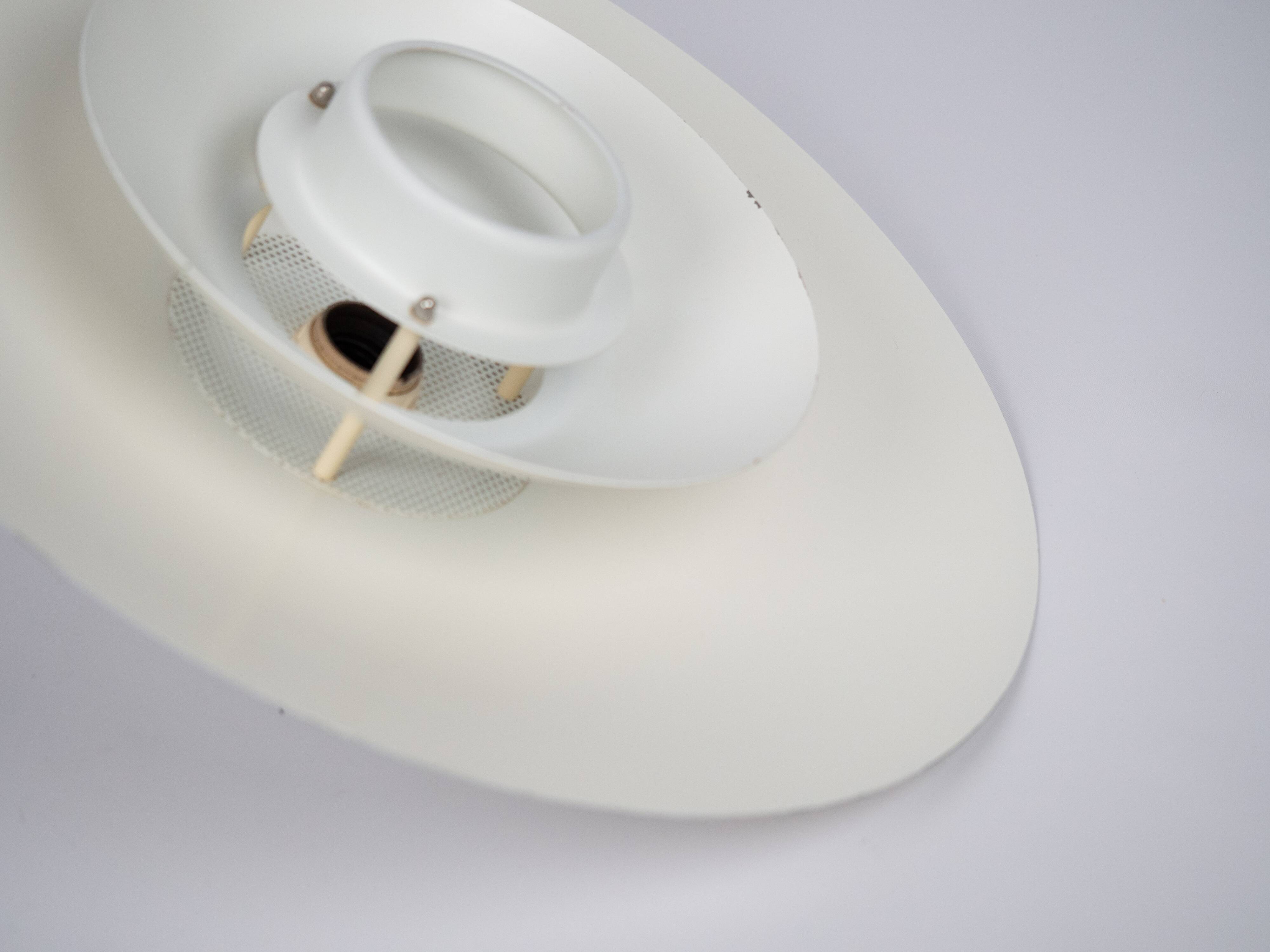 Danish vintage pendant lamp Donau by Kurt Wiborg, Jeka, 1980s