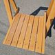 Set of 4 folding chairs by Aldo Jacober