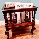 English magazine holder nineteenth century