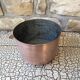 Ancient pink copper pot cover