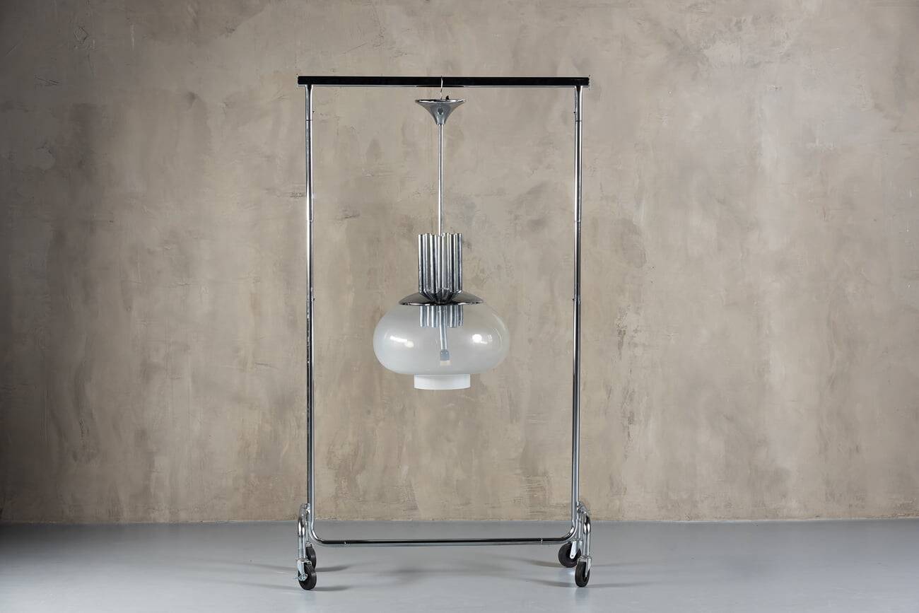 Suspension en verre de Murano par Carlo Nason pour Mazzega, Italie, années 1970.