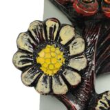 Large Flowers Wall Decoration Brutalism Ars Munda