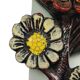 Large Flowers Wall Decoration Brutalism Ars Munda