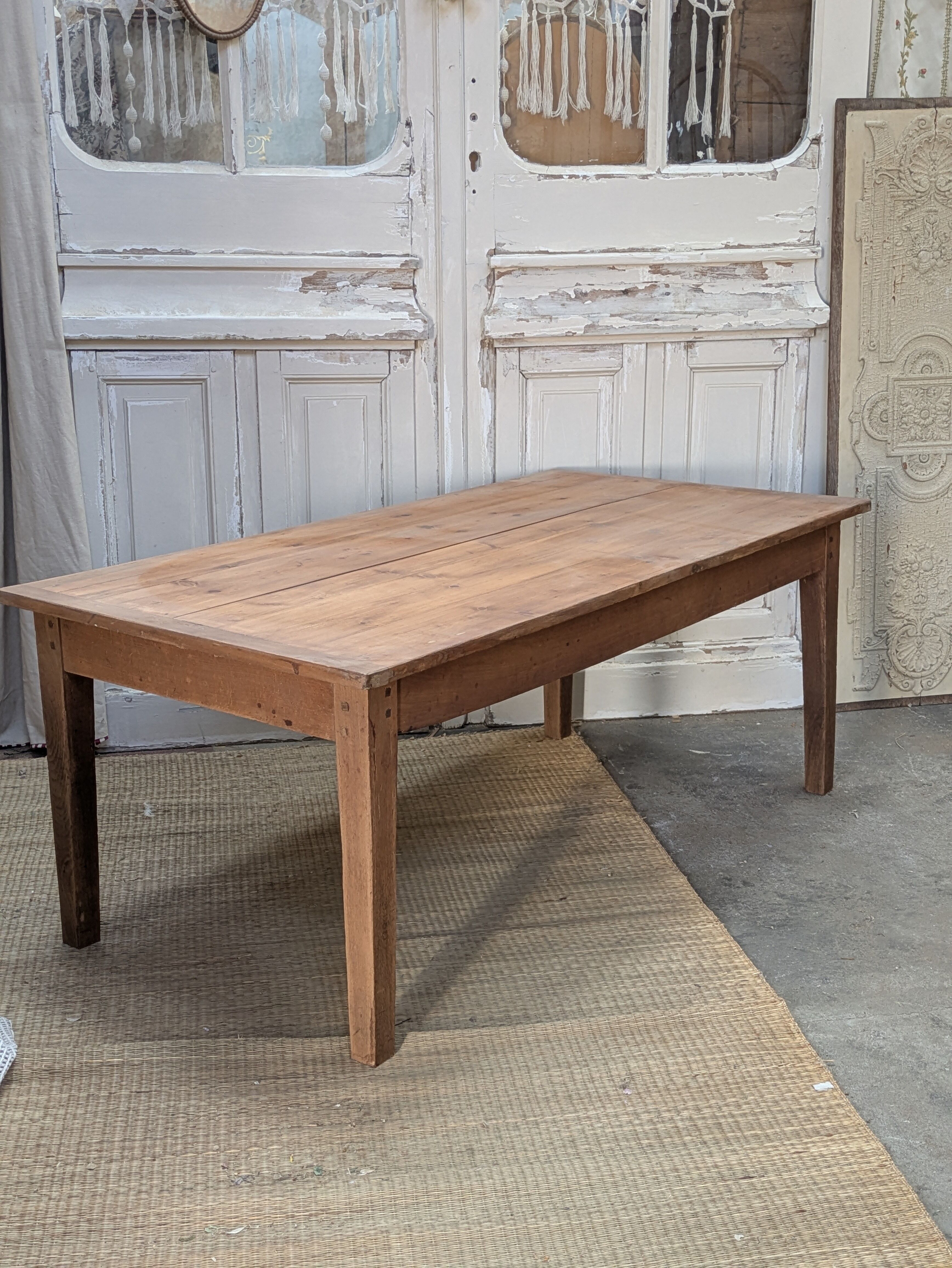 Large farmhouse coffee table
