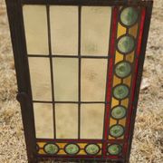 Old stained glass window