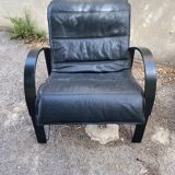 Sofa and pair of armchairs “Modele Polhem” by Swedish designer Tod Bjorklund for Ikea 1980