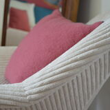 Ivory square shell chair