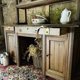 1930s apothecary sideboard/desk, in oak.
