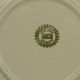 5 vintage ceramic dessert plates Boch Belgium