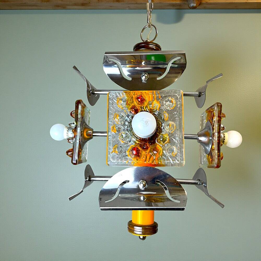 Murano glass modern chandelier