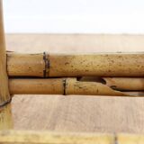 Set of 2 stools in bamboo 1970