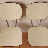 Pair of chairs in formica 1960