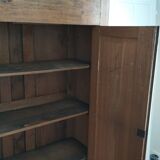 Antique solid wood cabinet