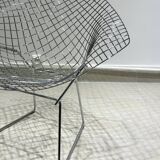 Pair of Knoll Diamond Armchairs by Harry Bertoia