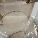 Set of 3 old blown glass vases